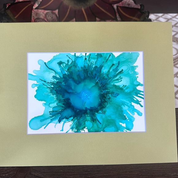 Hand crafted one of a kind wall decor painting - Picture 3 of 6